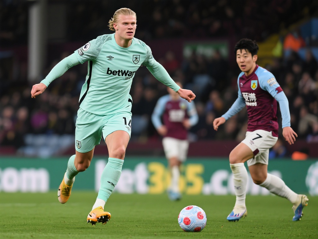 英超最新射手榜:哈兰德居首,孙兴慜紧追其后 在战术地位上,哈兰德更多围绕团队进攻作为