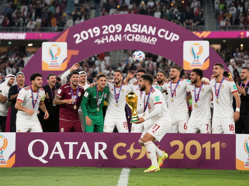 卡塔尔全胜夺魁:2019亚洲杯首度问鼎 2019年亚洲杯决赛,在全球各地球迷的万
