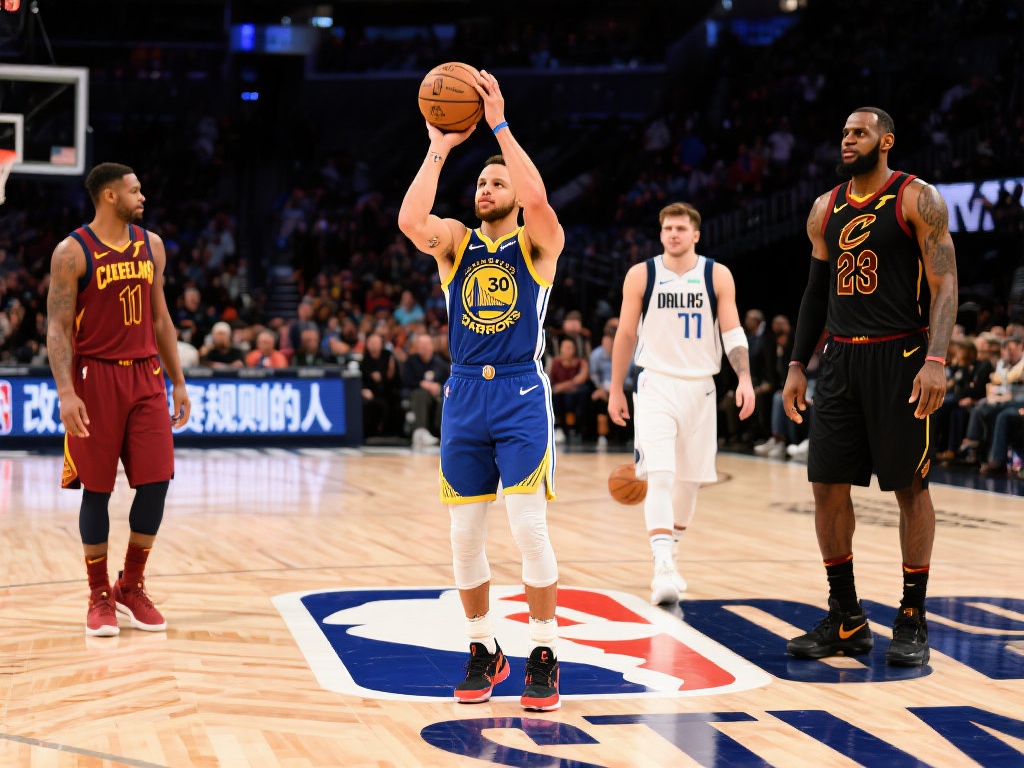 球迷热议阵容,NBA全明星赛蓄势待发 以库里为代表的超级明星向来是全明星赛上的